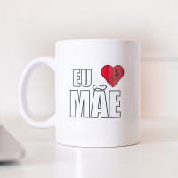Taza Yo <3 a mi Mamá Personalizada